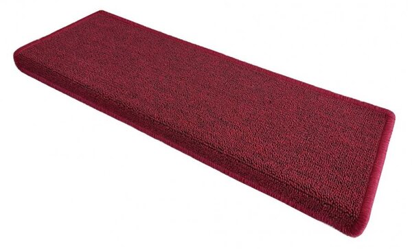 Vopi Nášľapy na schody Astra červená obdĺžnik, samolepiaci - 24x65 obdĺžnik (rozmer vrátane ohybu)