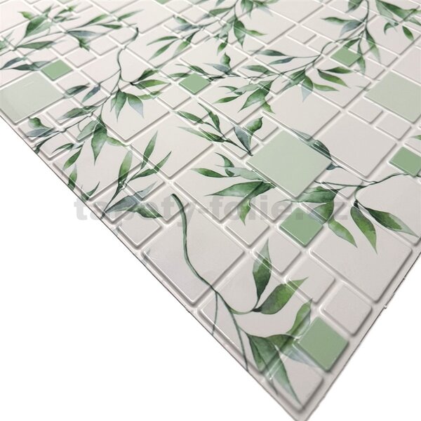Obkladové panely 3D PVC TP10026176, rozmer 960 x 480 mm, kvitnúci agát, GRACE