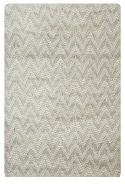Asra , Kusový ručne tkaný koberec Woolen 5 White, 150x240, biela, obývacia izba