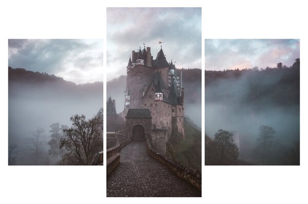 Obraz - Eltz Castle, Nemecko (90x60 cm)