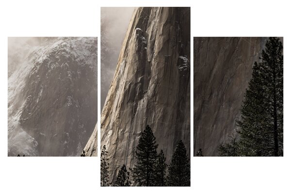 Obraz z údolia Yosemite národnej parku, USA (90x60 cm)
