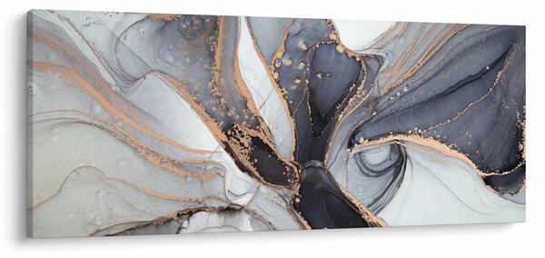 Obraz - Šedý mramor (120x50 cm)