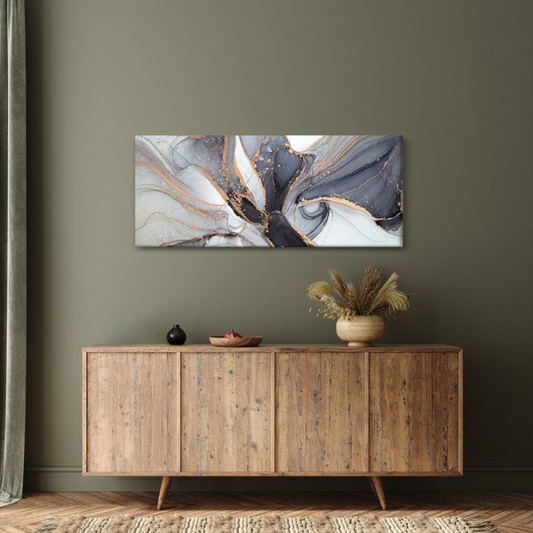 Obraz - Šedý mramor (120x50 cm)
