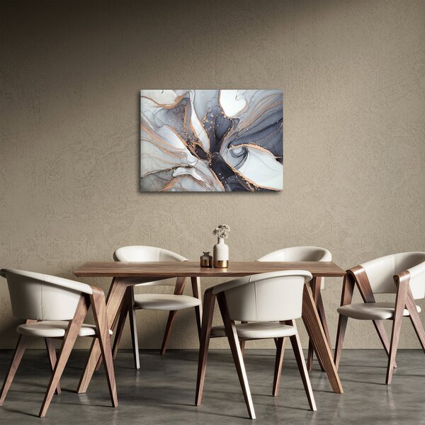 Obraz - Šedý mramor (70x50 cm)