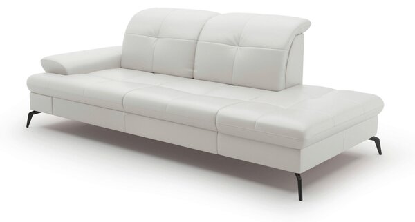 LEŇOŠKA, textil, koža, biela Sit & More - Online Only obývacie izby, Online Only