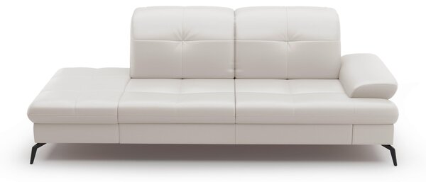 LEŇOŠKA, textil, koža, biela Sit & More - Online Only obývacie izby, Online Only