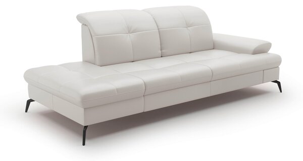 LEŇOŠKA, textil, koža, biela Sit & More - Online Only obývacie izby, Online Only