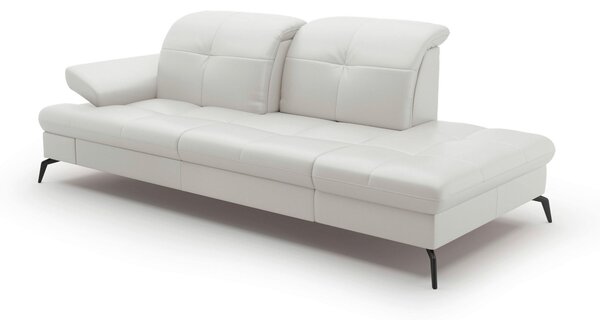 LEŇOŠKA, textil, koža, biela Sit & More - Online Only obývacie izby, Online Only