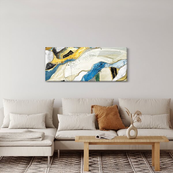Obraz - Farebný mramor (120x50 cm)