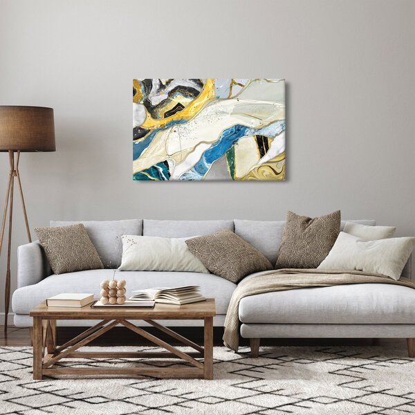 Obraz - Farebný mramor (90x60 cm)
