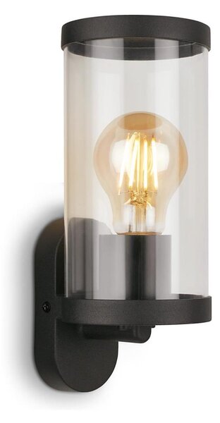 Briloner 3600-015 - Vonkajšie nástenné svietidlo KAIRO 1xE27/12W/230V IP44 čierna