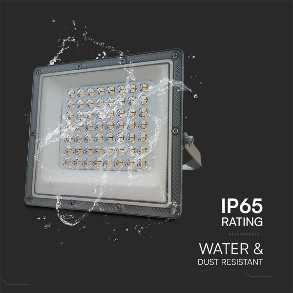 LED Reflektor LED/50W/230V IP65 3000/4000/6500K šedá