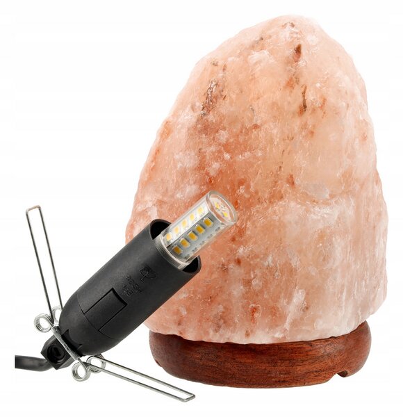 BERGE Soľná lampa 2-3kg - Ionizátor / nočná lampa