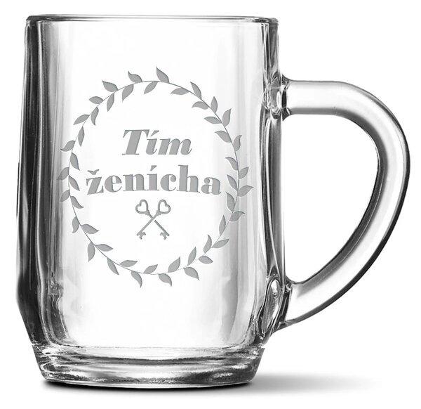 Sablio Polliter Tím ženícha kľúče 0,5 l