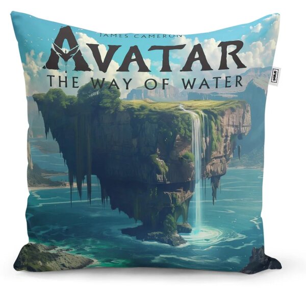 Sablio Vankúš Avatar The Way of Water Plávajúci ostrov - 40x40 cm