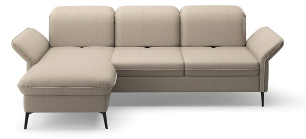 ROHOVÁ SEDAČKA, textil, taupe Sit & More - Sedačky, Online Only