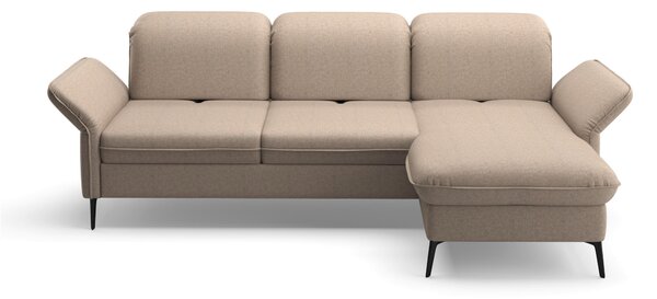 ROHOVÁ SEDAČKA, textil, taupe Sit & More - Sedačky, Online Only