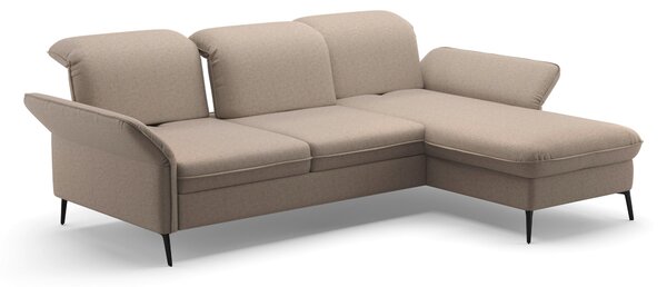 ROHOVÁ SEDAČKA, textil, taupe Sit & More - Sedačky, Online Only