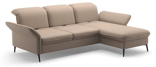 ROHOVÁ SEDAČKA, textil, taupe Sit & More - Sedačky, Online Only