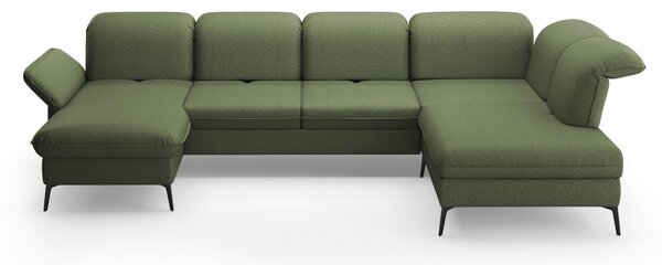 SEDACIA SÚPRAVA, textil, olivovozelená Sit & More - Sedačky, Online Only