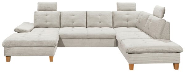 SEDACIA SÚPRAVA, textil, béžová MID.YOU - Sedačky, Online Only