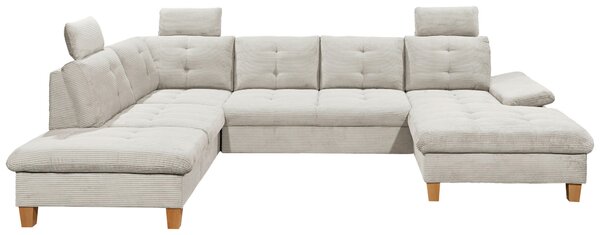 SEDACIA SÚPRAVA, textil, béžová MID.YOU - Sedačky, Online Only
