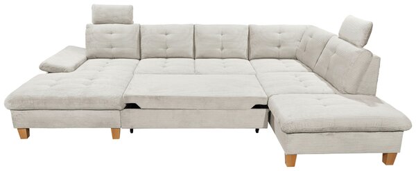 SEDACIA SÚPRAVA, textil, béžová MID.YOU - Sedačky, Online Only