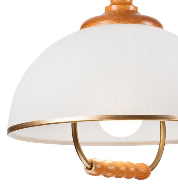 Sťahovací luster RAMONA 1xE27/60W/230V béžová/hnedá