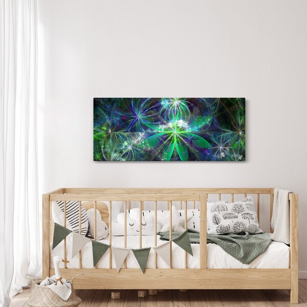 Obraz - Abstraktné geometrické tvary (120x50 cm)