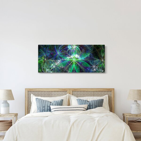 Obraz - Abstraktné geometrické tvary (120x50 cm)