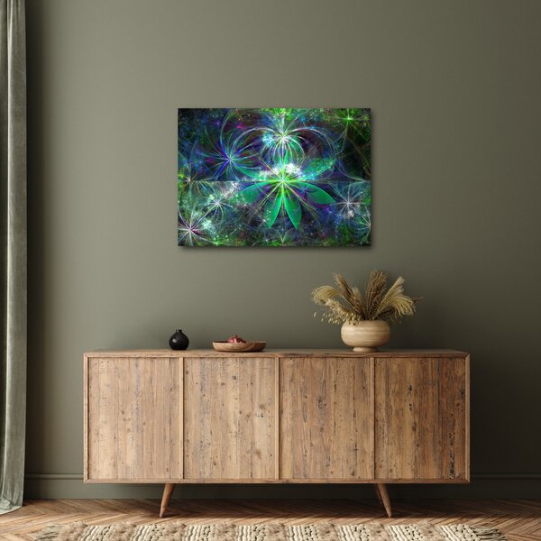 Obraz - Abstraktné geometrické tvary (70x50 cm)