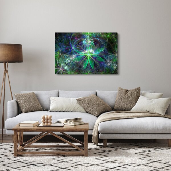 Obraz - Abstraktné geometrické tvary (90x60 cm)
