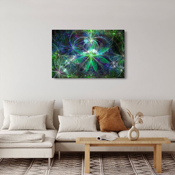 Obraz - Abstraktné geometrické tvary (90x60 cm)