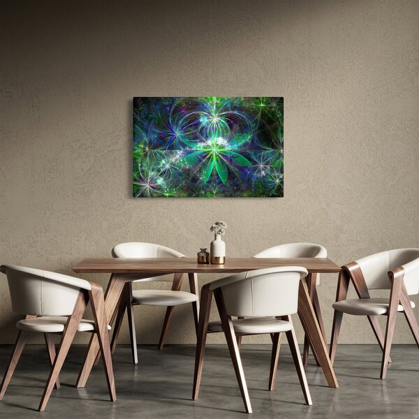 Obraz - Abstraktné geometrické tvary (90x60 cm)