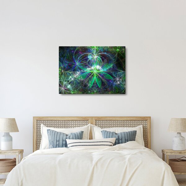 Obraz - Abstraktné geometrické tvary (70x50 cm)