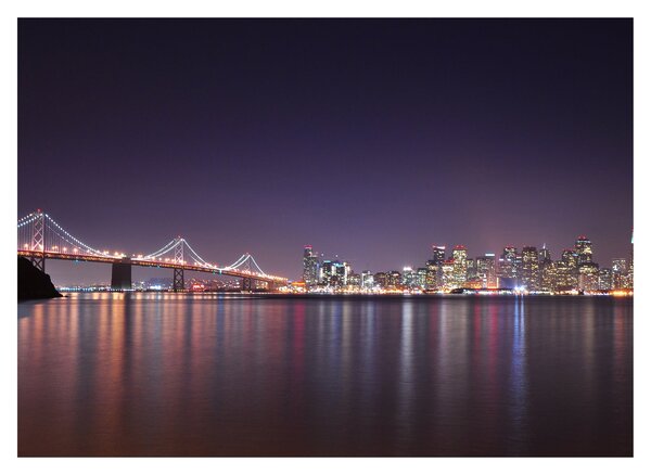 Obraz pohľadu na San Francisco, California (70x50 cm)