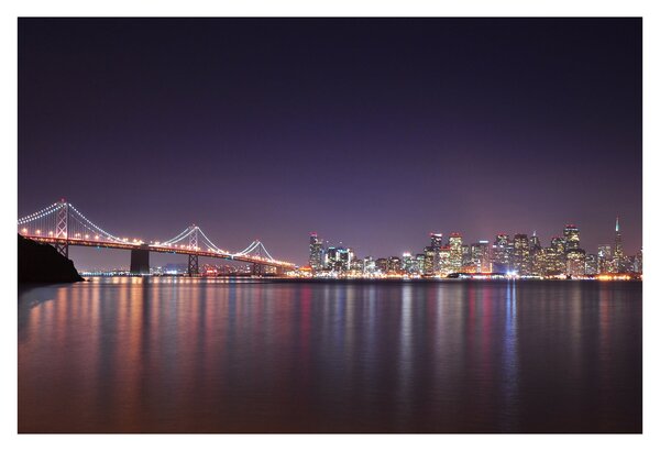 Obraz pohľadu na San Francisco, California (90x60 cm)