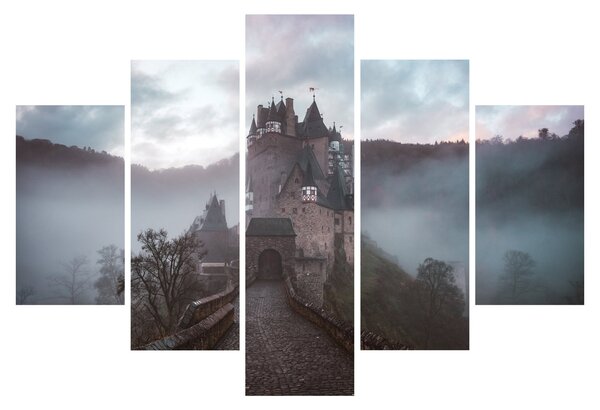 Obraz - Eltz Castle, Nemecko (150x105 cm)