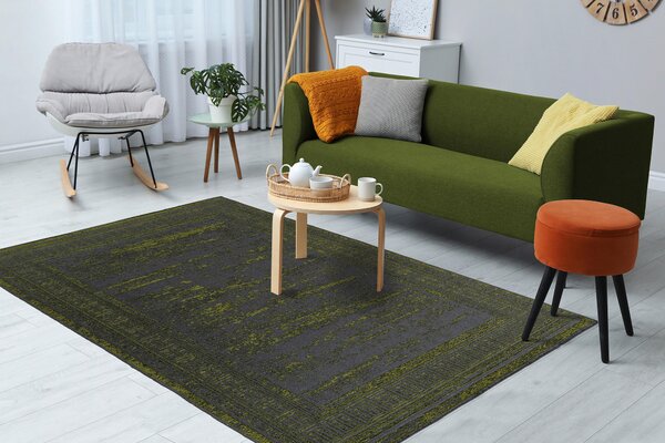 PLOCHO TKANÝ KOBEREC, 120/170 cm zelená Kayoom - Online Only bytové doplnky, Online Only
