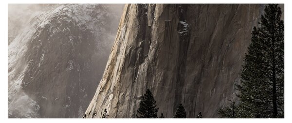 Obraz z údolia Yosemite národnej parku, USA (120x50 cm)