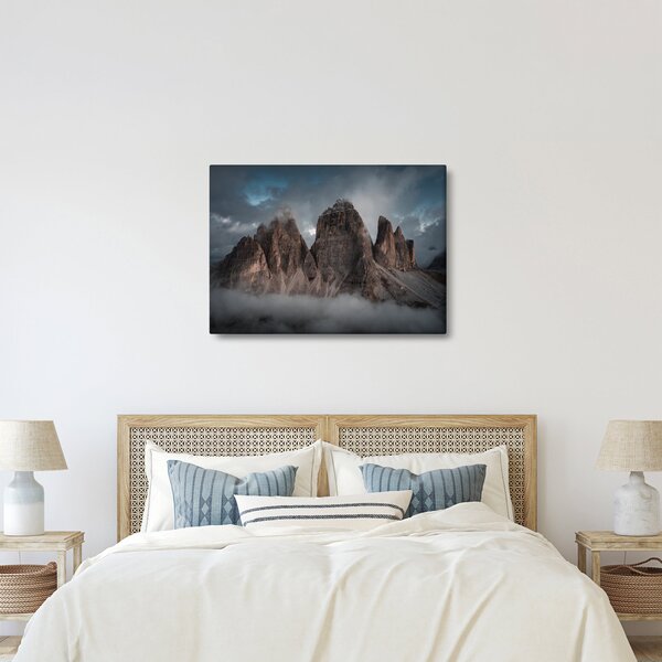 Obraz - Tri Zuby, Talianske Dolomity (70x50 cm)