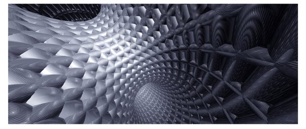 Obraz - Abstrakcia 3D (120x50 cm)