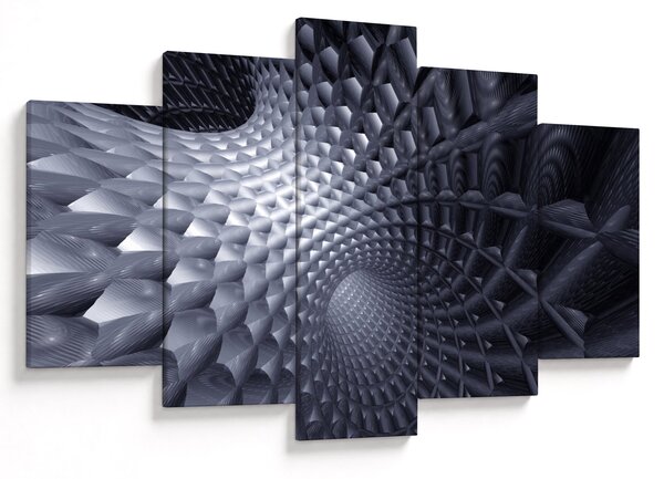Obraz - Abstrakcia 3D (150x105 cm)