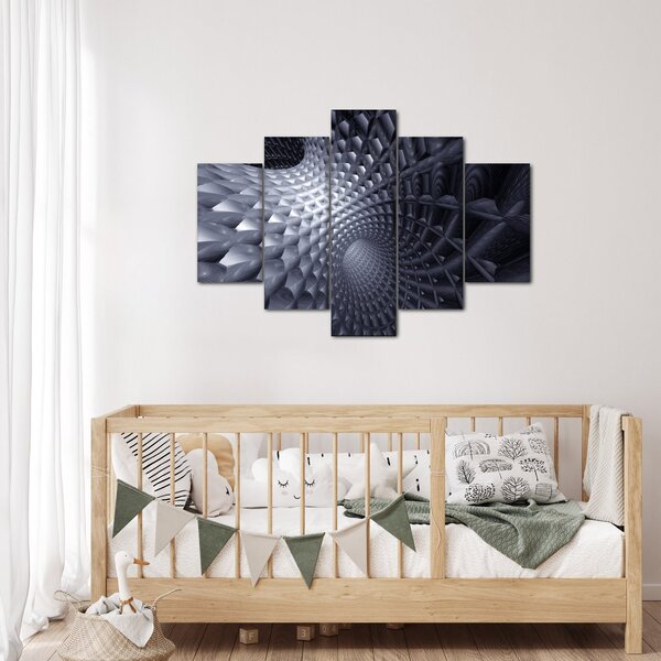 Obraz - Abstrakcia 3D (150x105 cm)