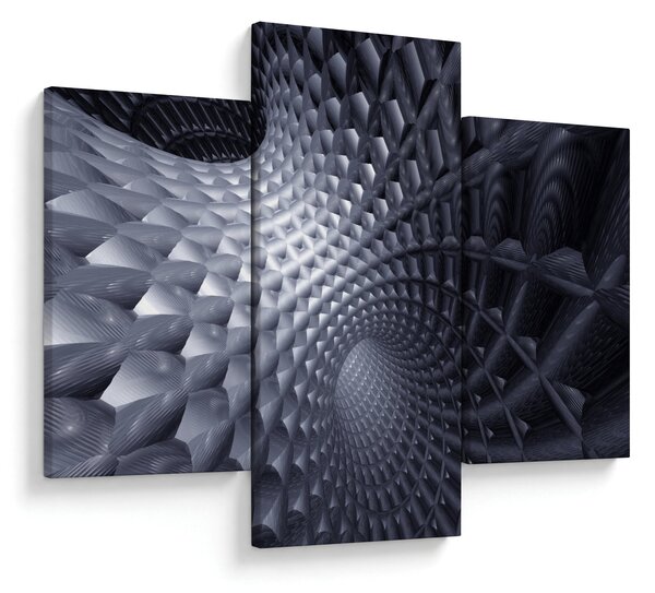 Obraz - Abstrakcia 3D (90x60 cm)