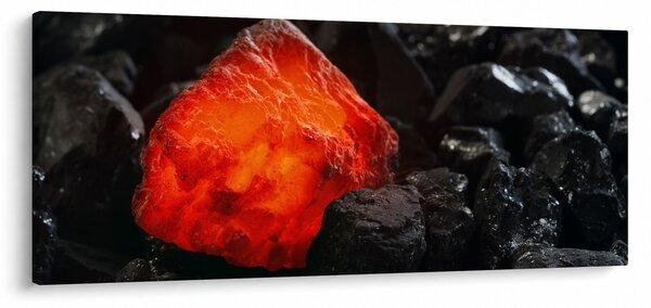 Obraz - Žeravý nerast (120x50 cm)
