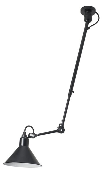 Stropné Lampa Lampe Gras, Čierna, Obývacia izba, Kov
