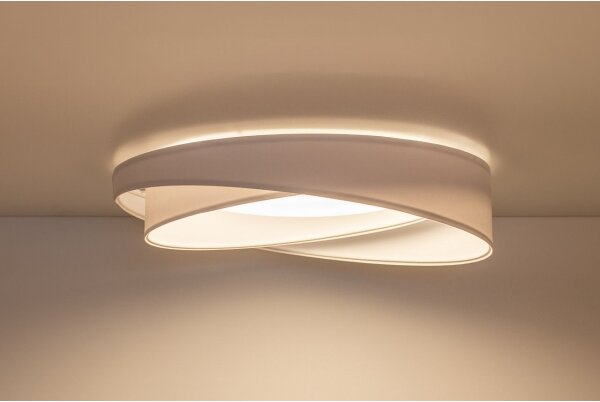 LED Stropné svietidlo GALAXY MODERN LED/24W/230V pr. 55 cm biela