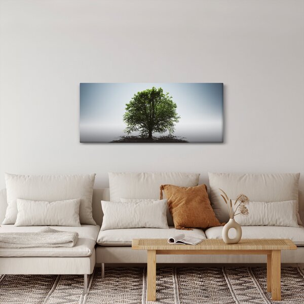 Obraz - Osamotený strom (120x50 cm)