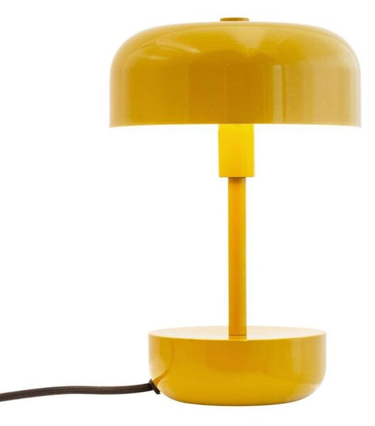 Stolové Lampa Dyberg Larsen, Haipot, Žltá, Obývacia izba, Kov, Moderný